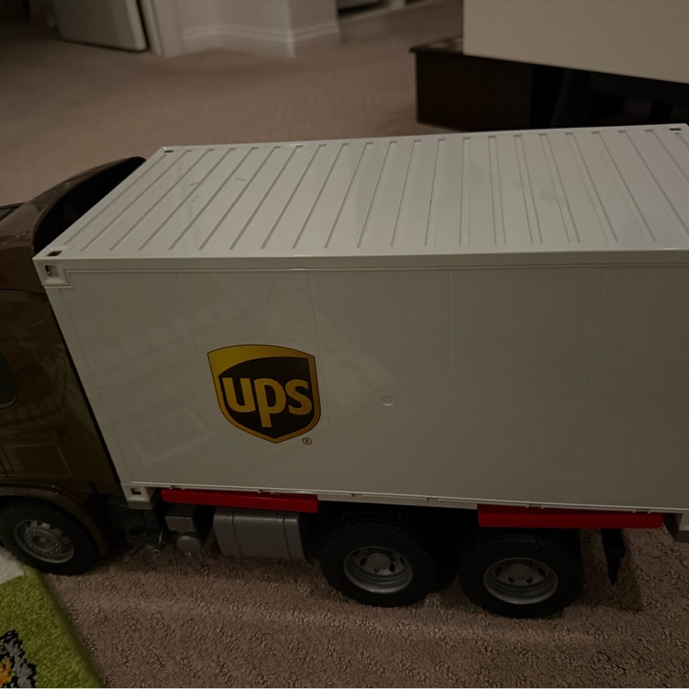 UPS Toy Truck Bruder